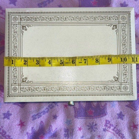 Excellent Vintage 1950s Tiered Jewelry Box - Picture 8 of 11